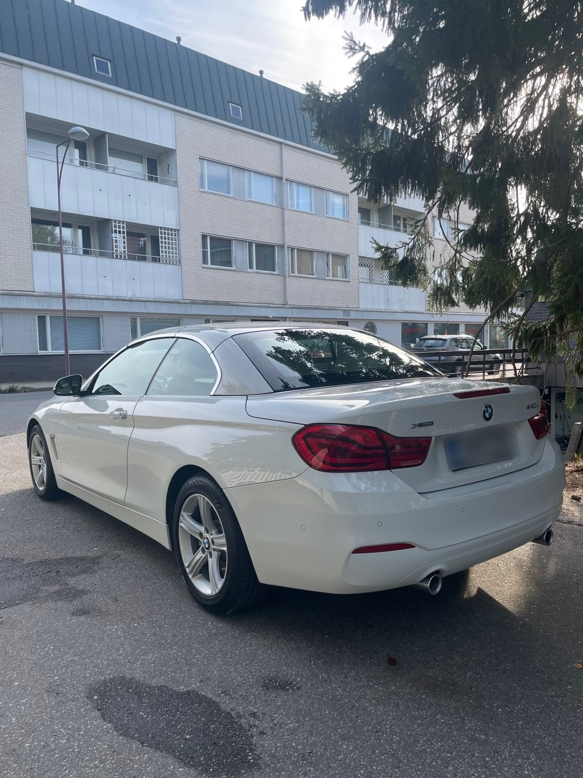 BMW 4-sarja Cabrio kiillotuksen jälkeen
