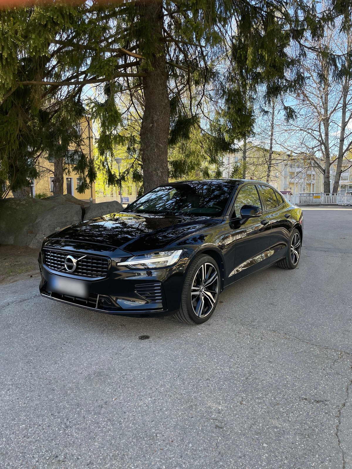 Volvo S60 kovavahauksen jälkeen